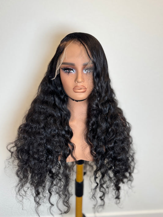 Custom Glueless Lace Frontal Wig