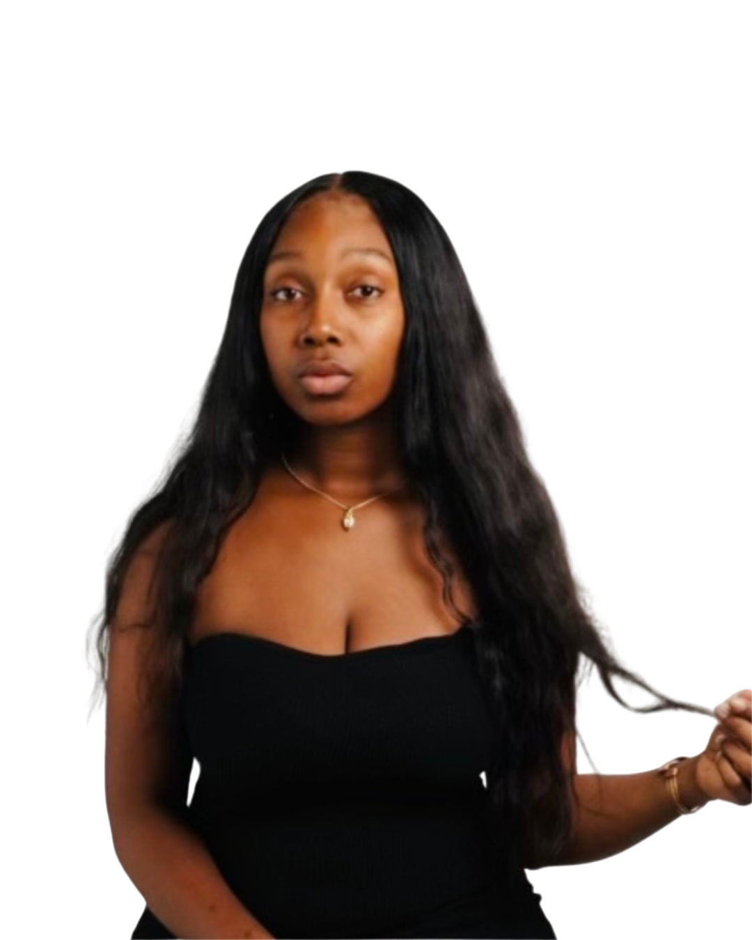 Custom Lace Closure Glueless Wig